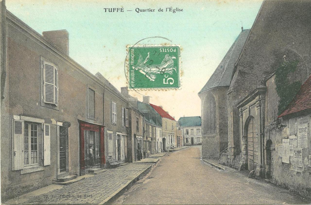 Le Chene Dore Tuffe Exterior photo